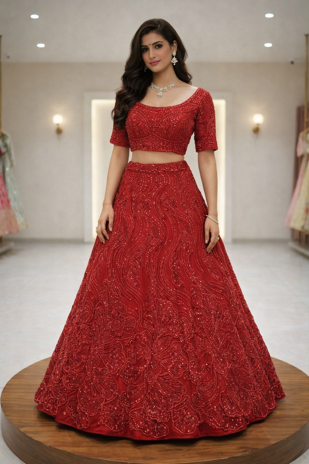 Raktima Noor Lehenga